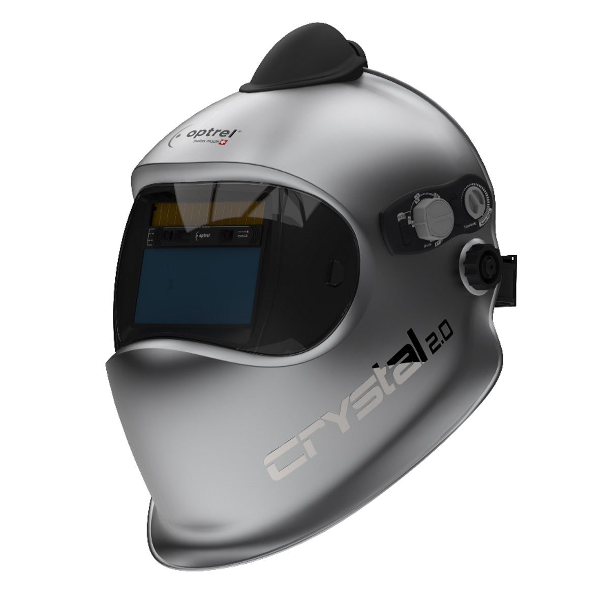 clearmaxx masque PAPR (e3000/X) avec avec casque de chantier (rouge)