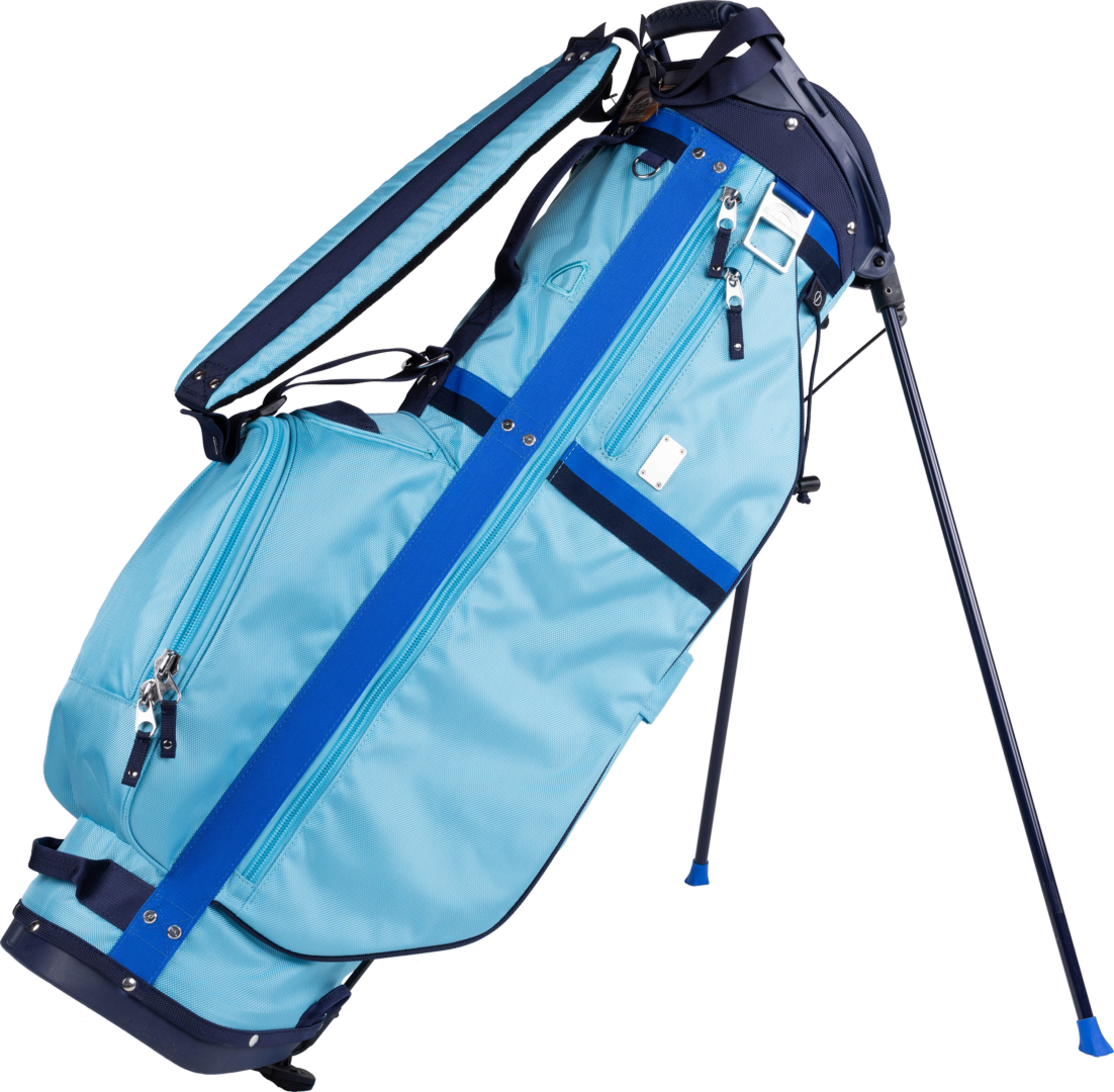 Premium Vector  Blue zip slider transparent bags. empty pouches in different  sizes on transparent background.