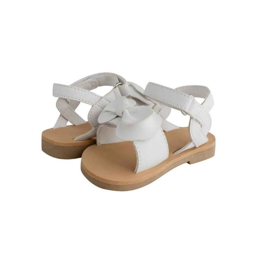 Girls Velco Strap Rubber Bottom Sandals – Peek A Boo Baby Studio