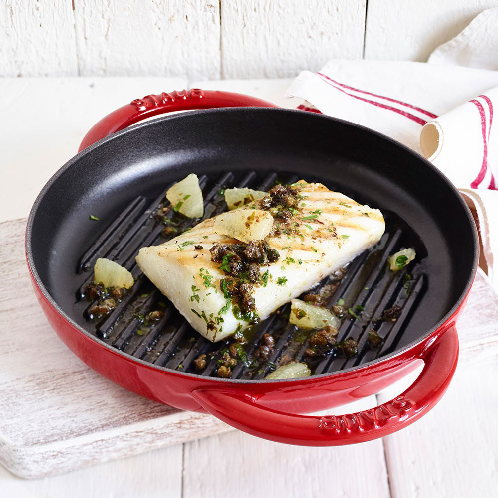 Staub Cast-Iron 10 Pure Grill Pan