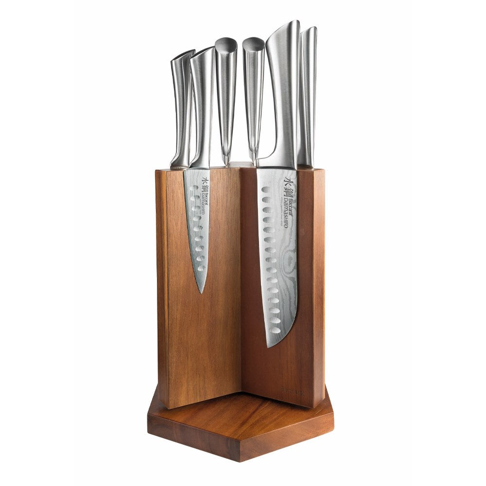 Cuisine::Pro Damashiro Mizu 7 Piece Knife Block Set Japanese Steel New In  Box