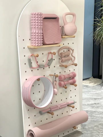 pegboard-display-for-retail-showcasing-yoga-essentials