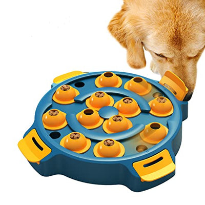 SunGrow Interactive IQ Treat Ball Toy - Fun Slow Feeder - Food Dispenser - Prevents Obesity Improves Digestion - Stronger Dog-Pet Parent Relationship