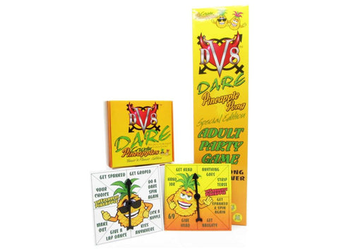 Cruzin Pineapples Series of Lifestyle Pineapple games Tease and Please Edition Lil Spinners Pocket Pineapple Games DV8 Pineapple Dare Pong