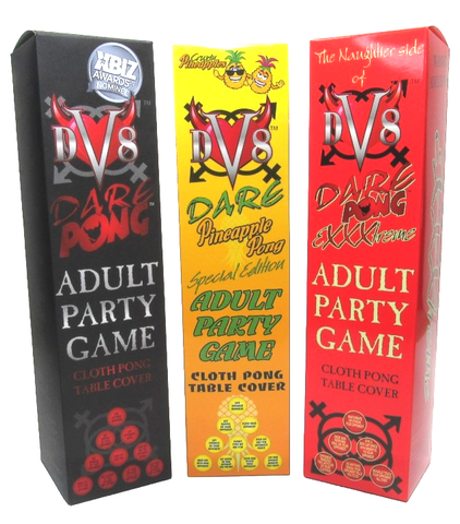 DV8 Dare Pong Adult Party Games The Original Dare Pong Dare Pong Exxxtreme Pineapple Dare Pong The number one game of it's kind