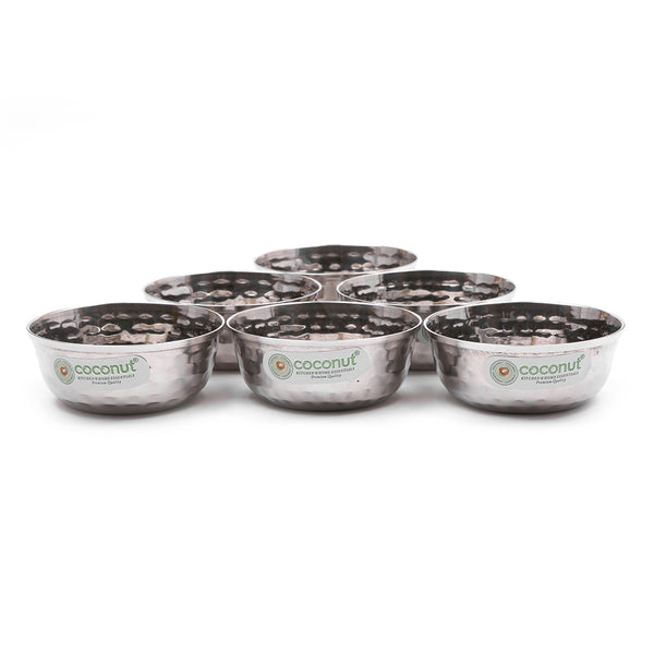 Hammered Metal Bowls, Set of 4 – Penny&Moo