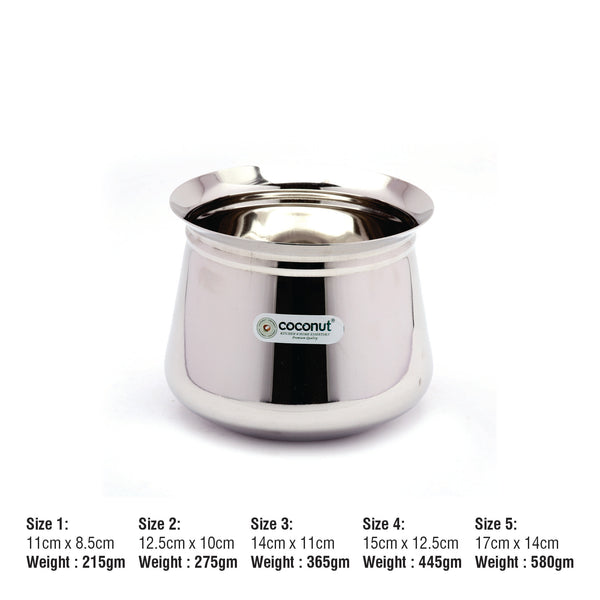 Coconut Thermal Rice Cooker Choodarapetty, Stainless Steel Works on Ga –  Coconut Store