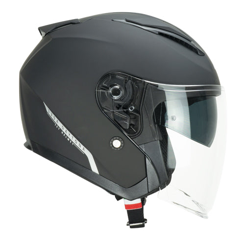 Casco Jet per Moto CGM 167A Flo Antracite Visiera Sagomata