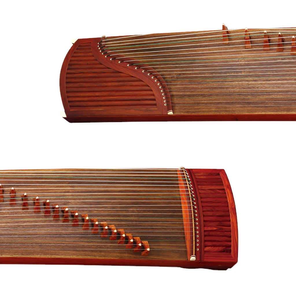 NAOMI Premium Quality Rosy Sandalwood Guzheng With Full Accessories Chinese Zither Suitable For Examination Teaching Crowd - Image 3