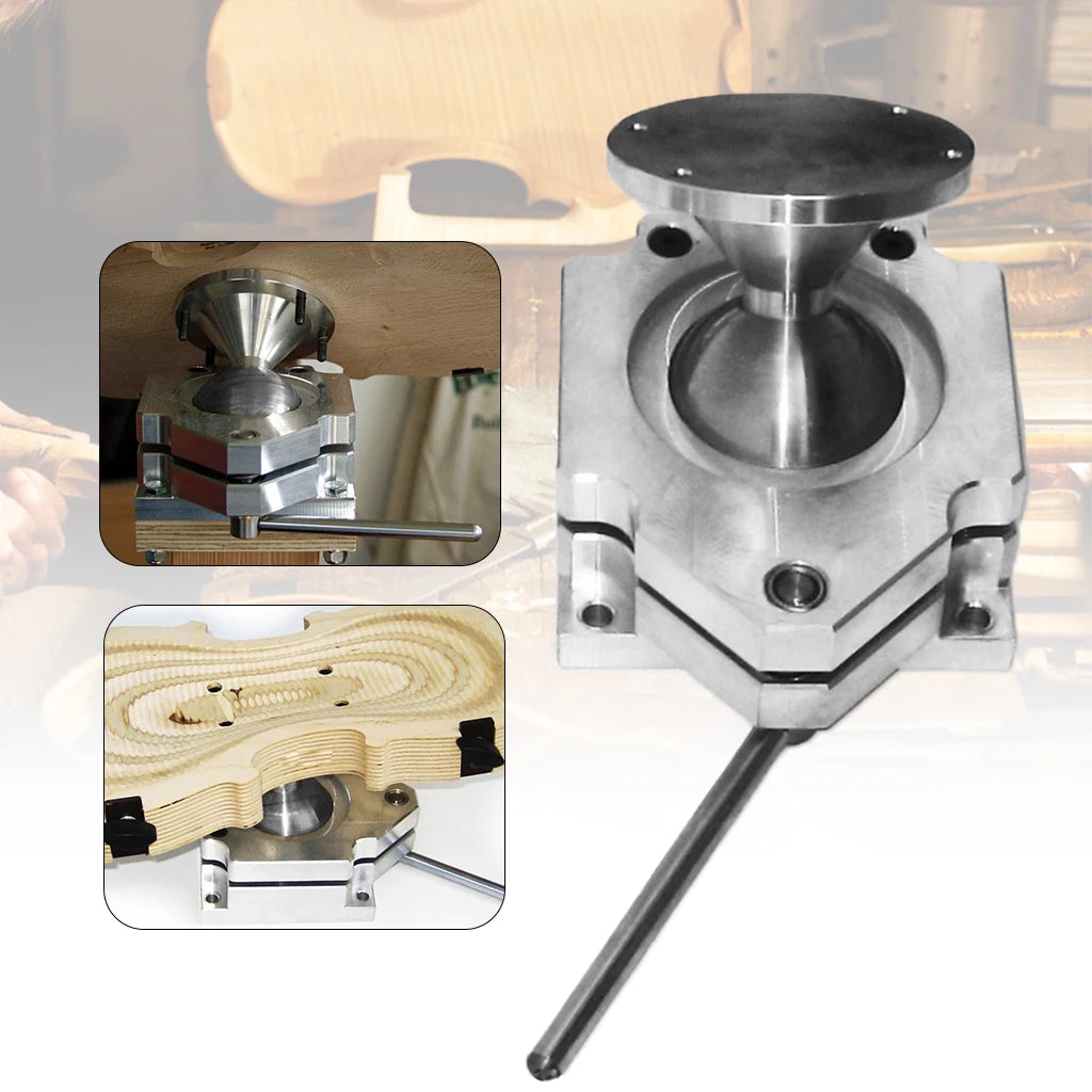 NAOMI Violin Salver Rotating Trestle Angle Adjustable Strong Fix For Violin Luthier Tool Counterform Ball Clamp Support Ball Clamp KIT - Image 5