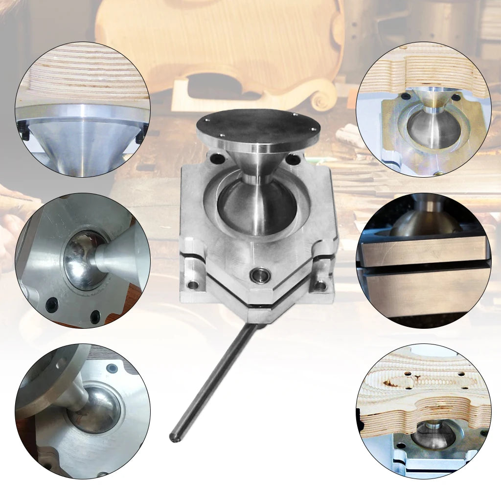 NAOMI Violin Salver Rotating Trestle Angle Adjustable Strong Fix For Violin Luthier Tool Counterform Ball Clamp Support Ball Clamp KIT - Image 4
