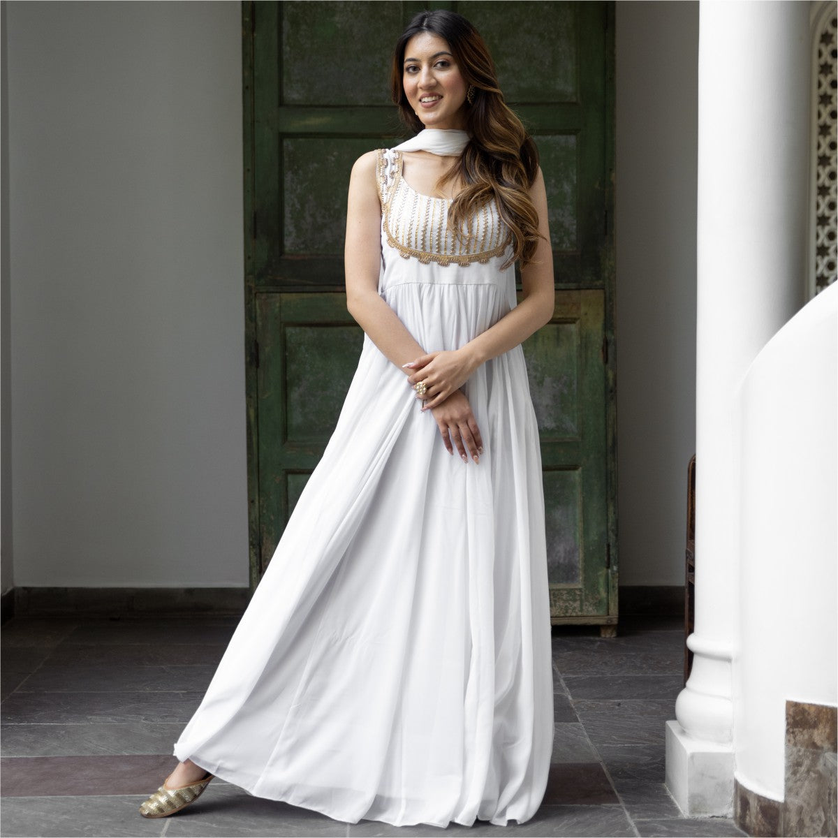 Georgette Party Wear Ladies Dresses at Rs 2540 in Delhi