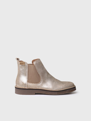 Silver leather boot for women - ISA-PL - Toni Pons USA