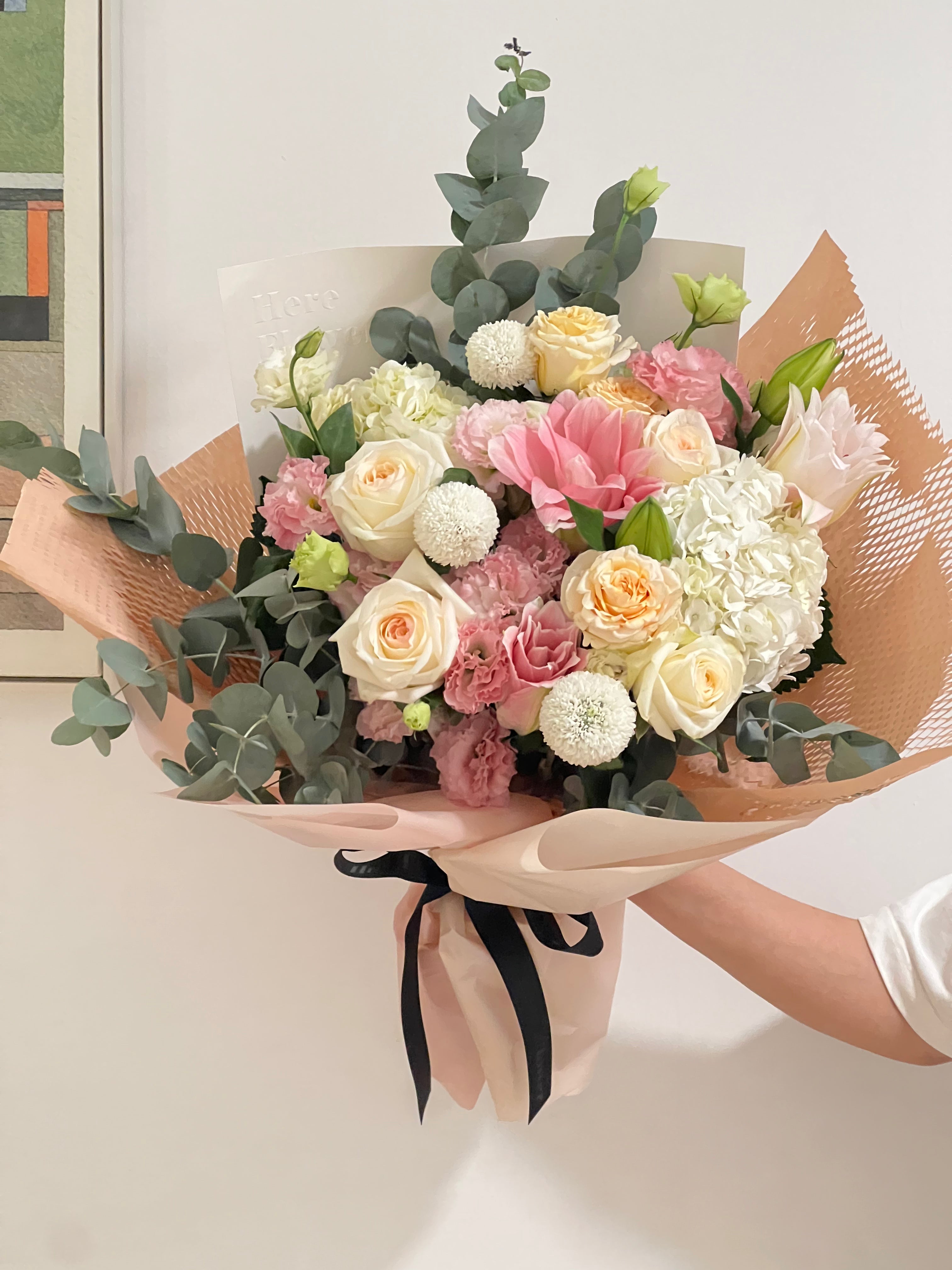 Pastel Garden Delight Bouquet