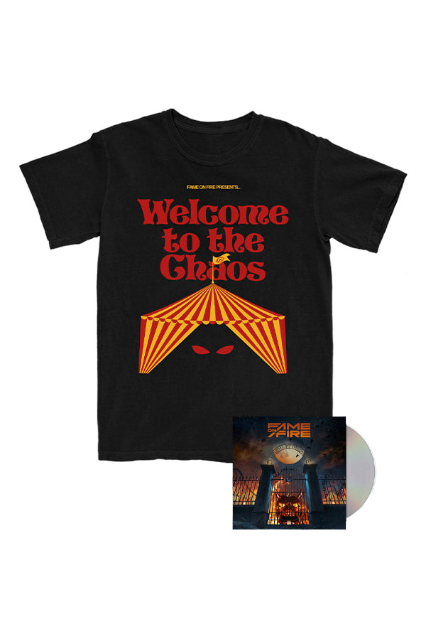 Welcome To The Chaos Tee + CD Bundle