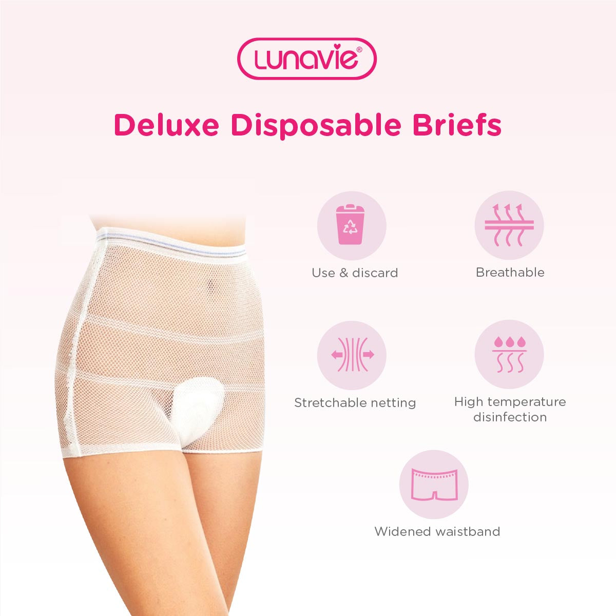 Lunavie Disposable Maternity Panties 5 pcs/pack – Lunavie Malaysia