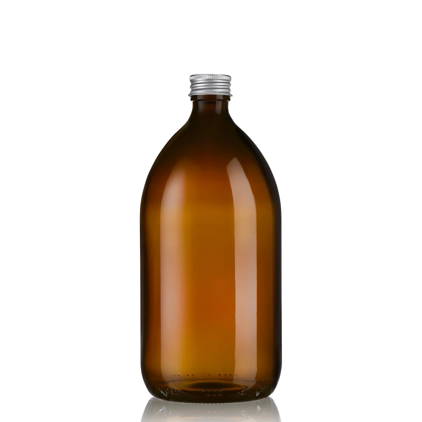 3pcs bouteilles de flacons d'emballage de flacon d'huile essentielle en  verre ambre attar avec pots de réduction d'orifice et bouchon à vis