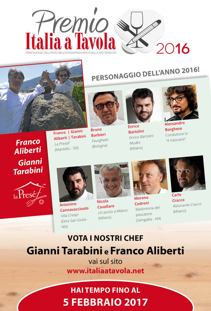 Premio Italia a Tavola 2016