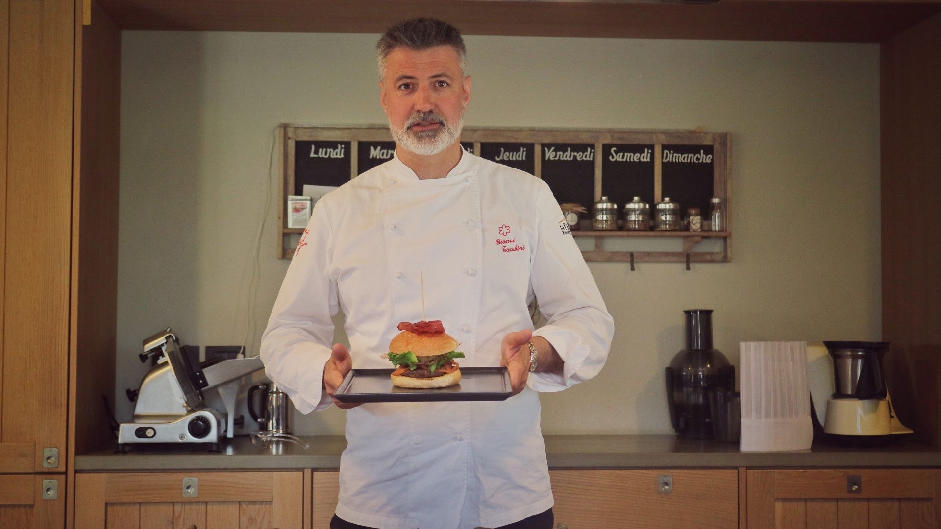 Burger stellato firmato Chef Gianni Tarabini