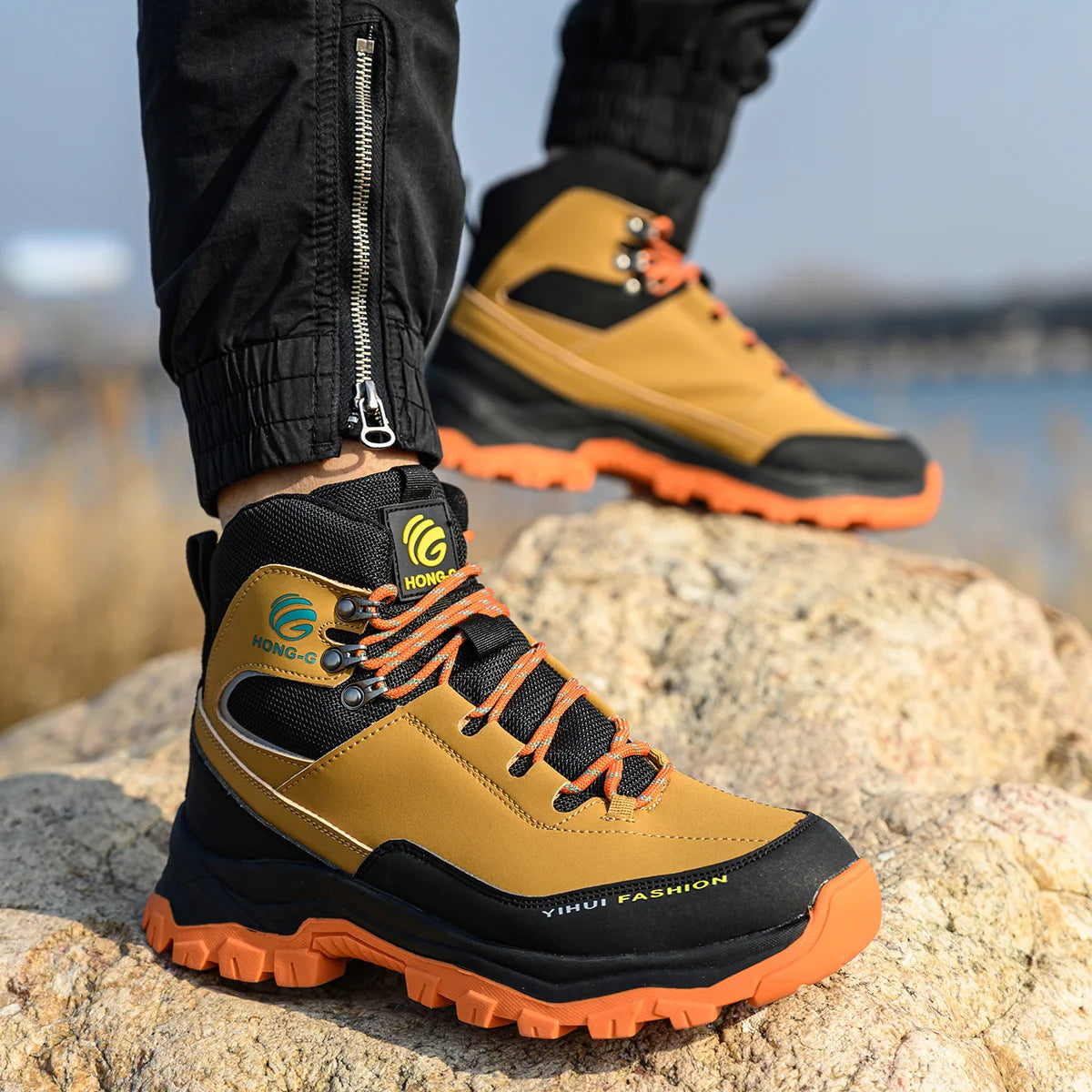 Bottes de Travail Imperméables & Confortables - HONG-G
