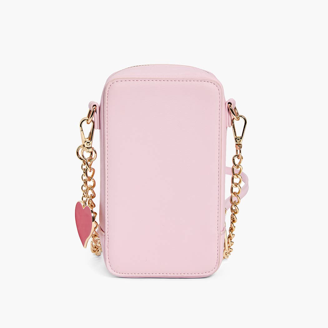 Gold Heart Boxy Chain Crossbody