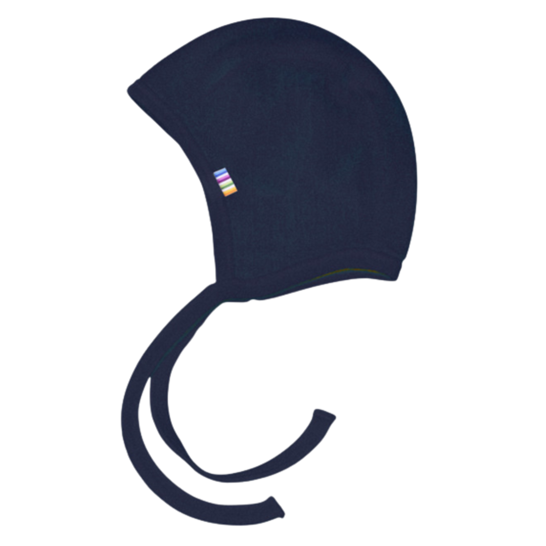 10: Joha Babyhue/hjelm i uld - Navy str. 37 cm / Str. 50