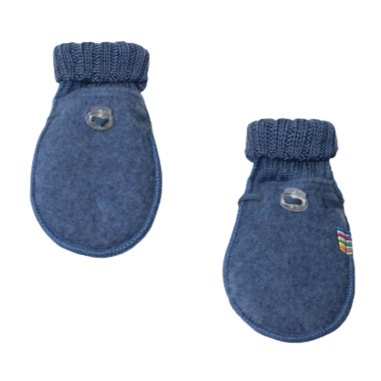 Joha Mittens i uld - Blue str. 70