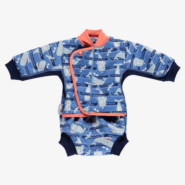 Close let Foret Babysvømmedragt med Badeble  Baby Cosy Suit  Hvaler str. 