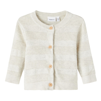 Name it Cardigan - Peyote Melange str. 68