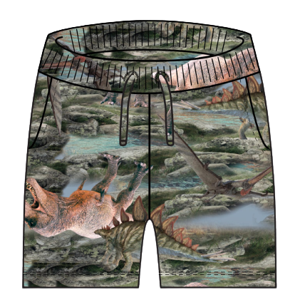 Name it Shorts med Dinoworld - Thyme str. 86