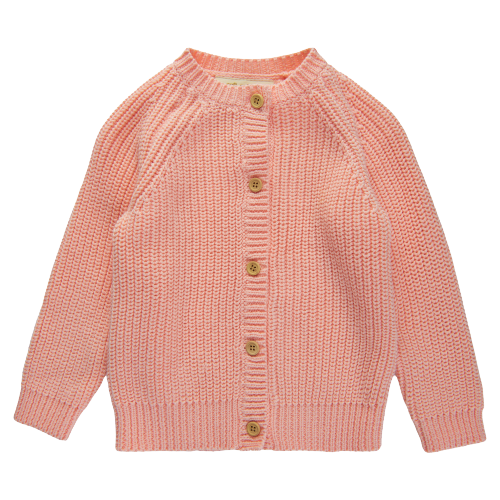 Soft Gallery Pastel Cardigan - Tropical Peach str. 68 / 6 mdr