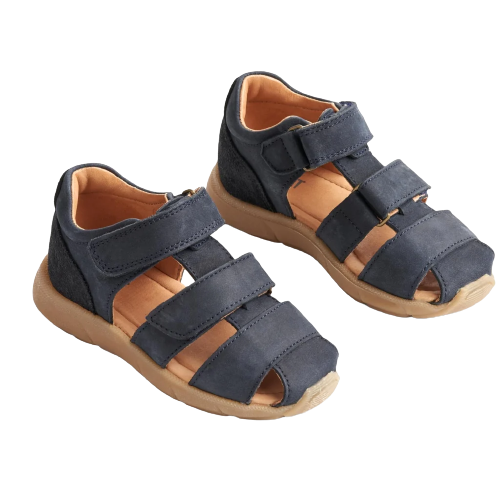 Wheat Figo Sandal - Navy str. 28