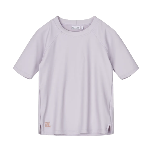 Liewood Uv-trøje - Noah Shortsleeve Swim - Misty Lilac str. 86