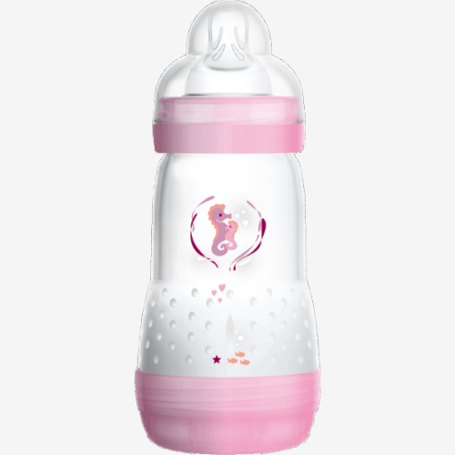 MAM Sutteflaske - 0mdr+ - 260 ml. - Rosa