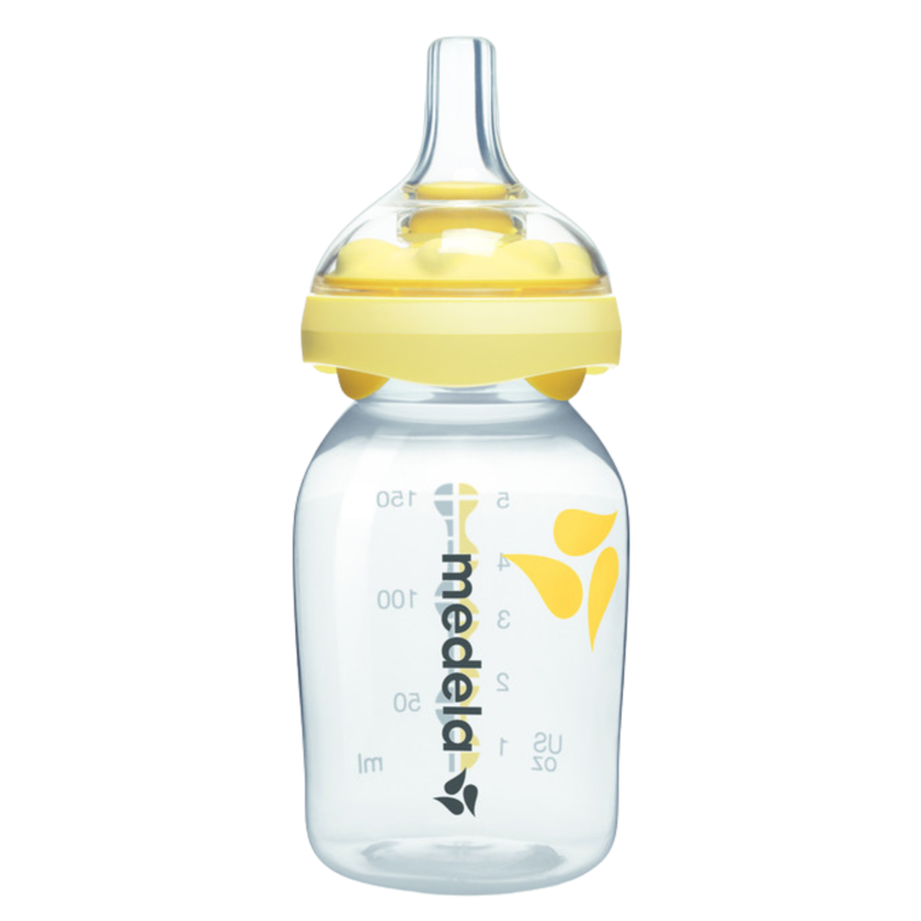 Medela Calma  Sutteflaske Sut med Tilhørende 150 Ml Sutteflaske