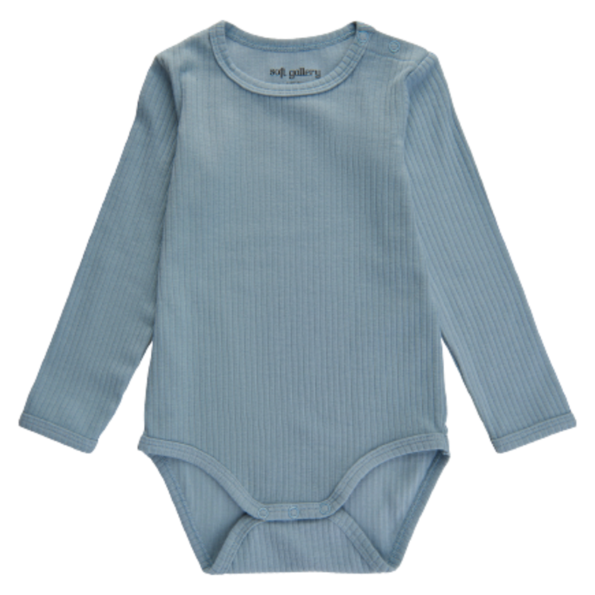 Soft Gallery Galileo rib Body - Dusty Blue str. 62 / 3 mdr