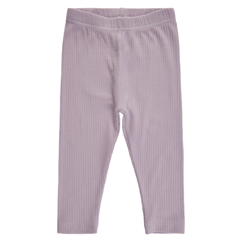 Soft Gallery Paula rib Leggings - Lavender Frost str. 68 / 6 mdr