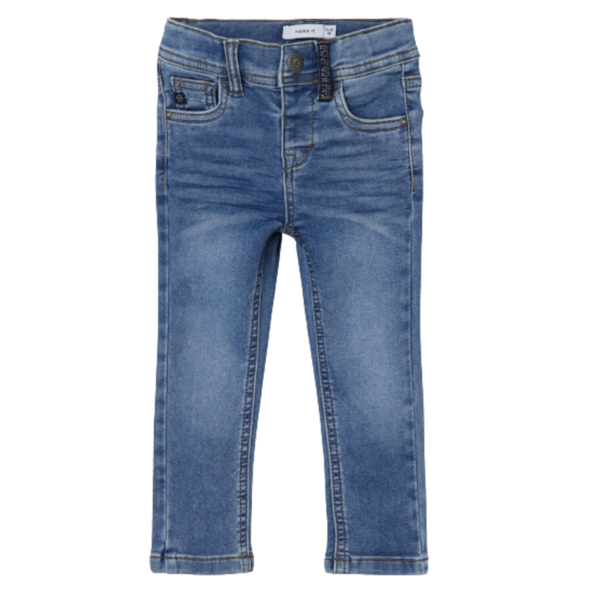 Name it Jeans med Stræk - Medium Blue Denim str. 110