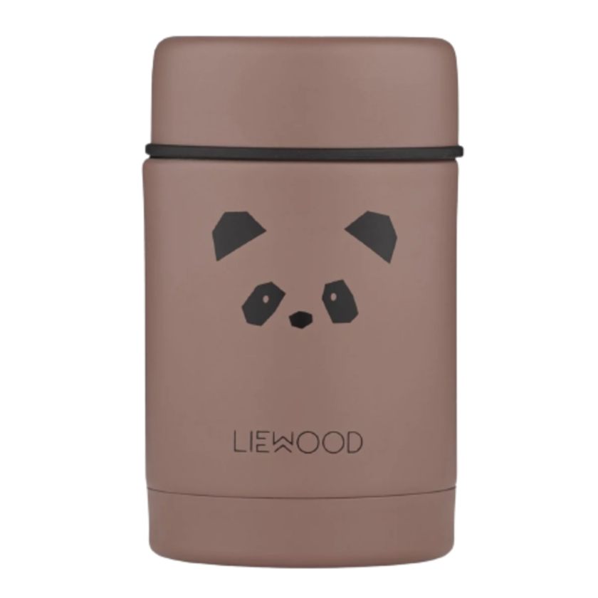 Liewood Termobeholder til mad 250 ml.  Panda red