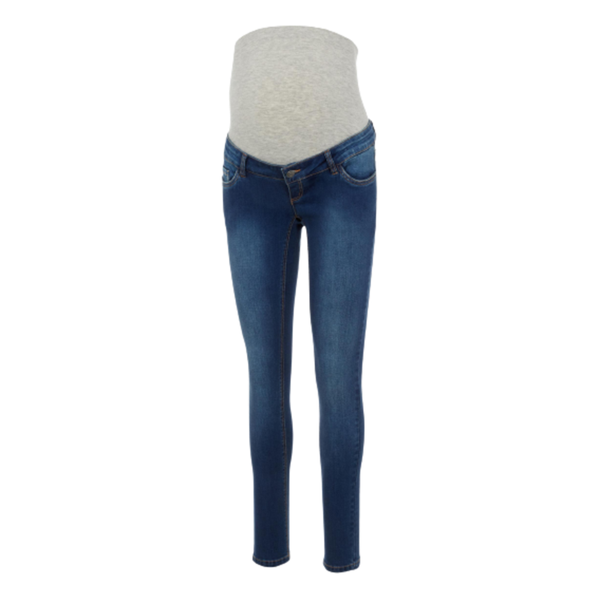 Mamalicious Slim fit Ventejeans - Blue Denim str. 31/32