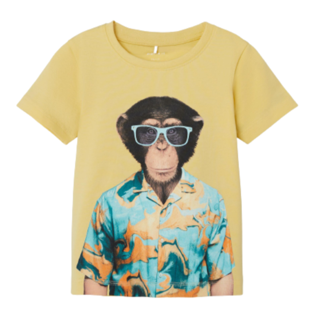 Name it T-shirt - Hohan - Abe med Solbriller - Sundress str. 98