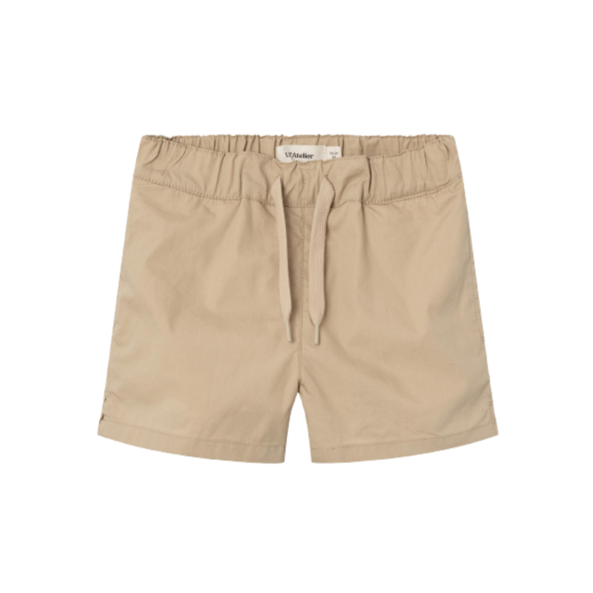 Lil' Atelier Løse Bade Shorts - Fandy - White Paper str. 110