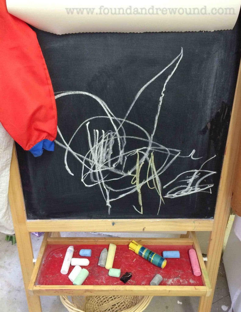 Kid Chalk Art