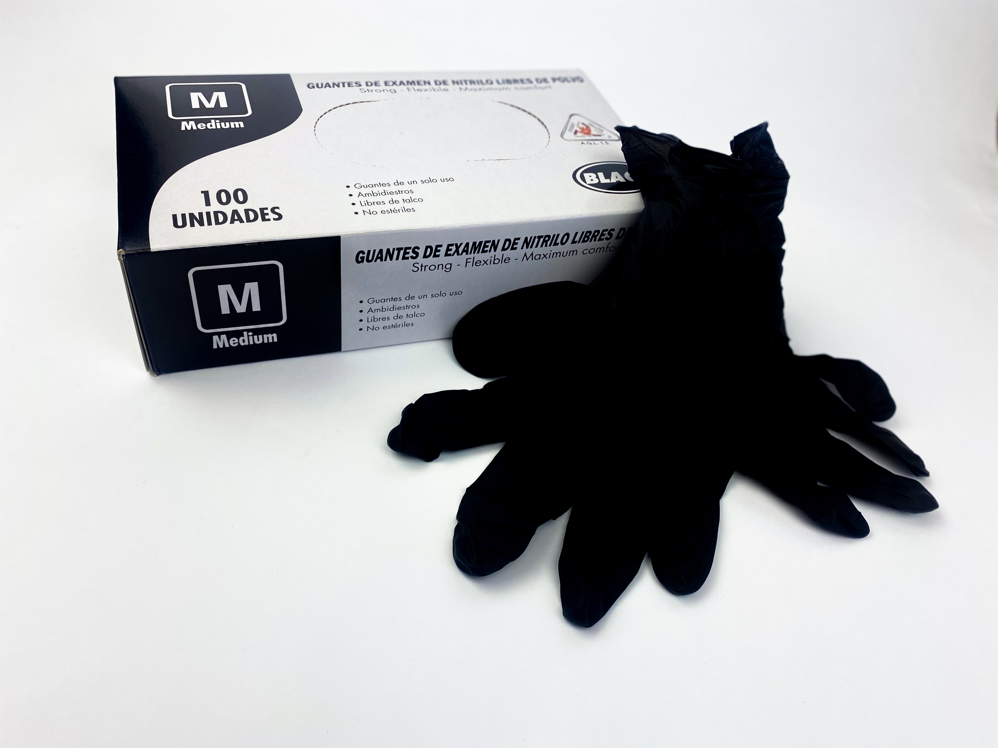 Guantes de vinilo. Caja por 100 unidades - Melisam Fire Group