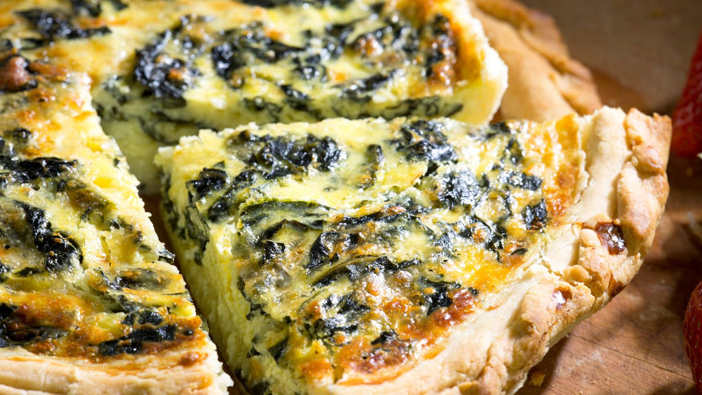 Quiche Végane aux Épinards