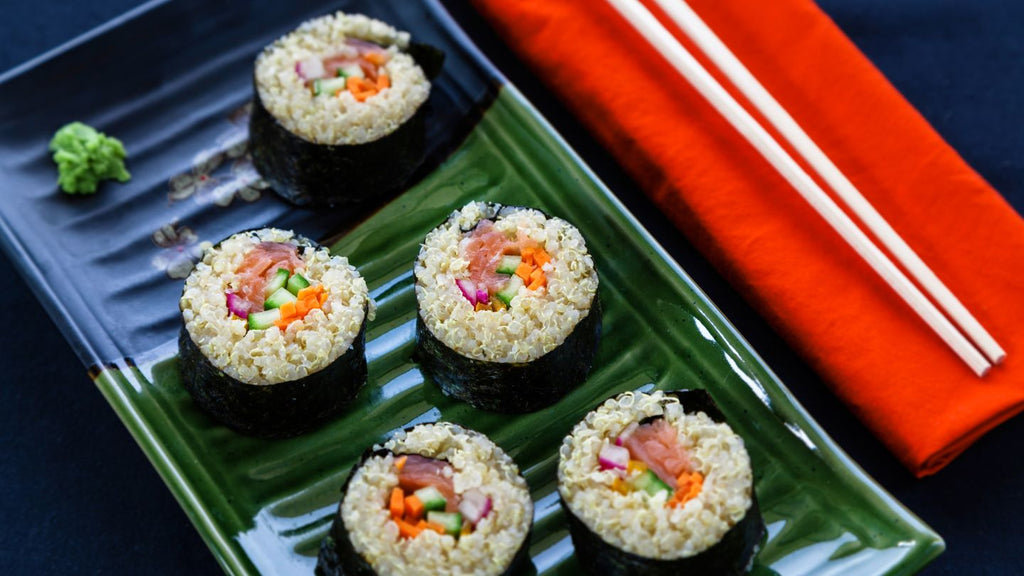 Sushi Végan de Quinoa