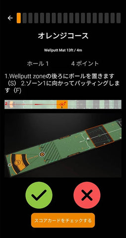 WELL PUTT】WELL PUTT Mat 3m Green ウェルパット マット ３メートル ...