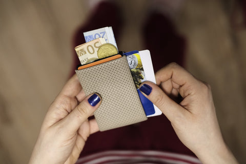 Nero Wallet for men - Minimalist Wallet - Leather Wallet