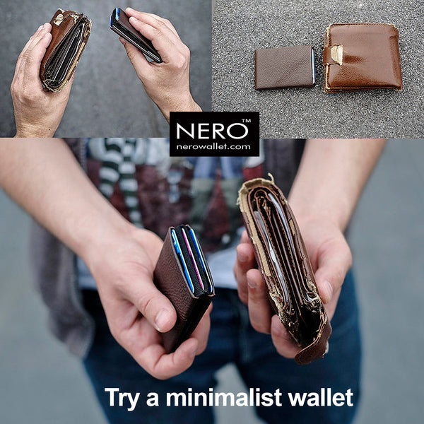 Try a minimalist wallet