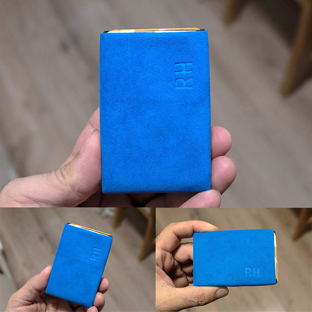 Alcantara Minimalist Slim Wallet